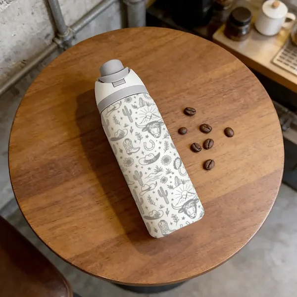 Drinkware Stylish Flasks, Leakproof Insulated Tumbler